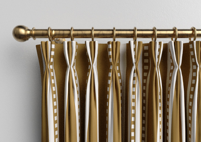 The British Stripe Co. Edgar, Highlands No.1 - Made to Measure Curtains - Image 11